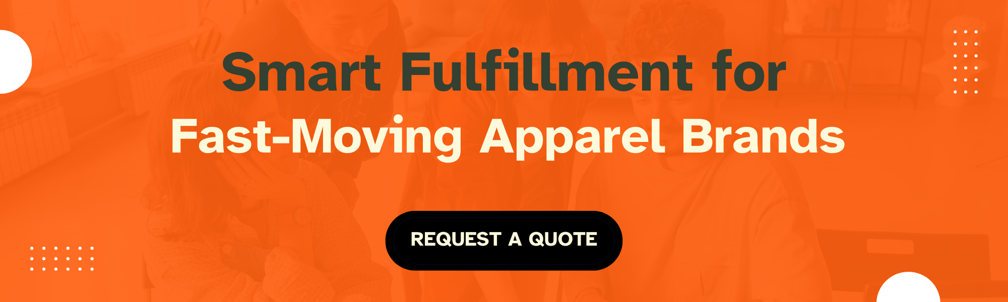 Apparel fulfillment center optimizing fast shipping for ecommerce clothing brands